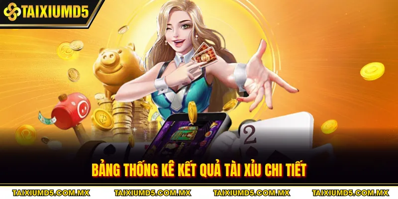Bảng thống kê kết quả tài xỉu chi tiết
