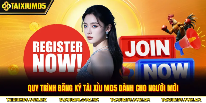 Quy trình đăng ký tài xỉu MD5 dành cho người mới